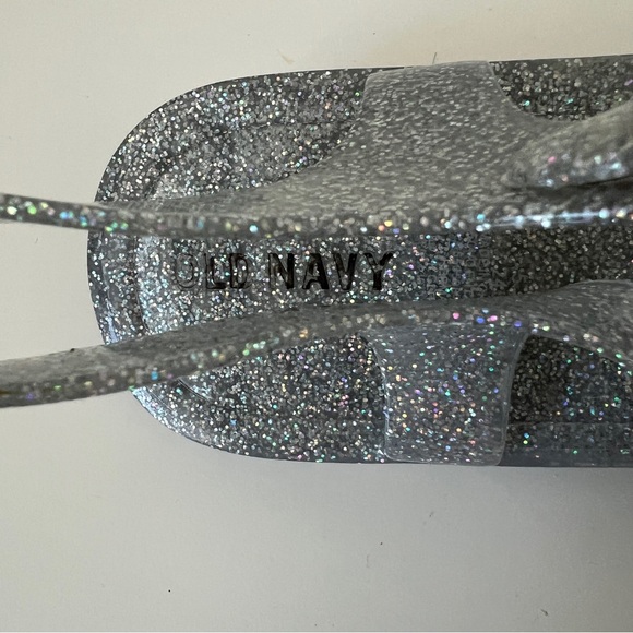 Old Navy Glittery jelly Sandals - Picture 9 of 9
